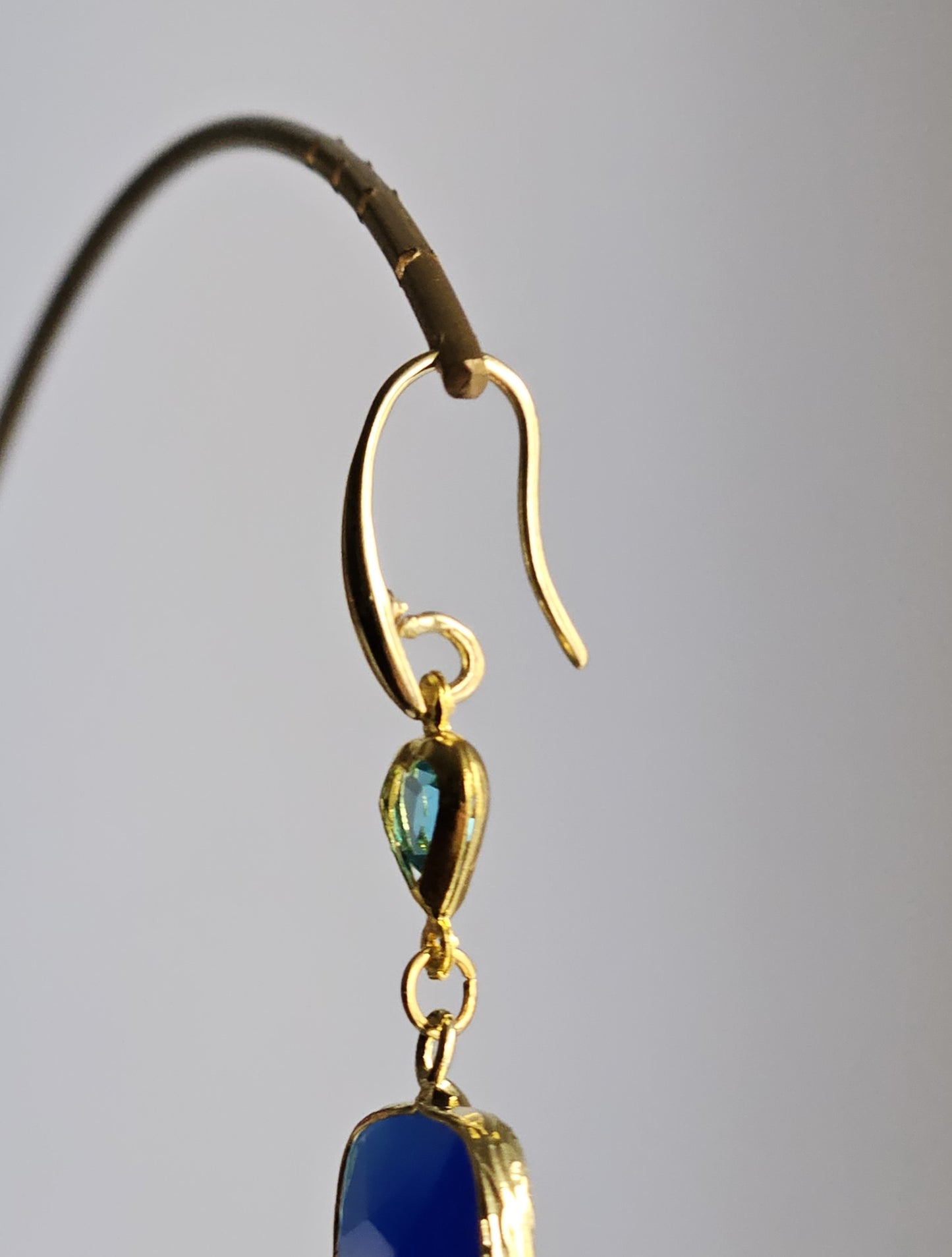 Orecchini blu bell