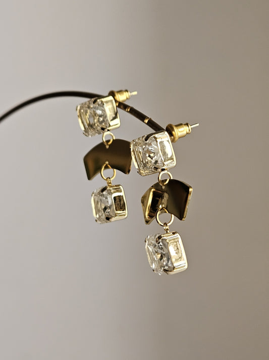 Orecchini archi di ghiaccio - Contemporanea -