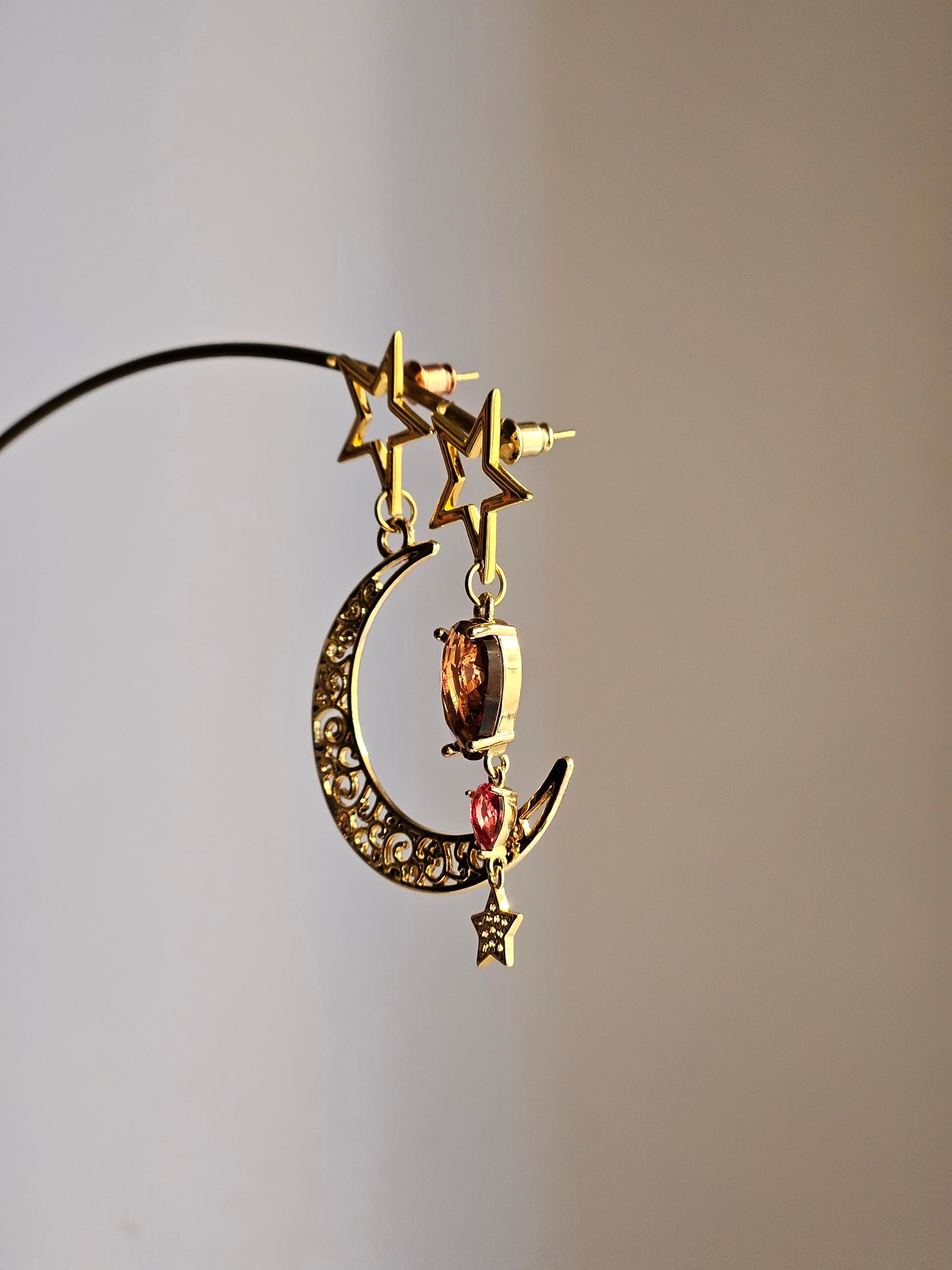 Orecchini notte di luna calante