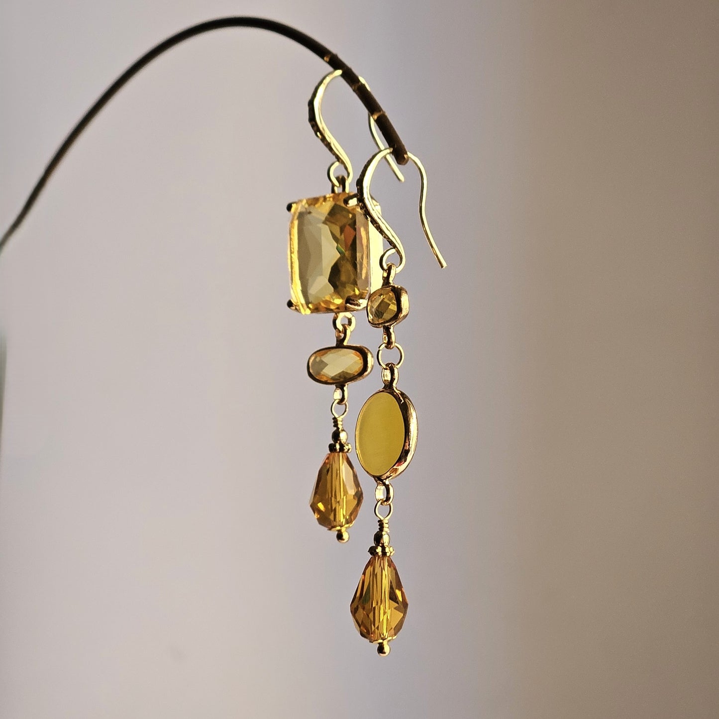 Orecchini miele e vaniglia