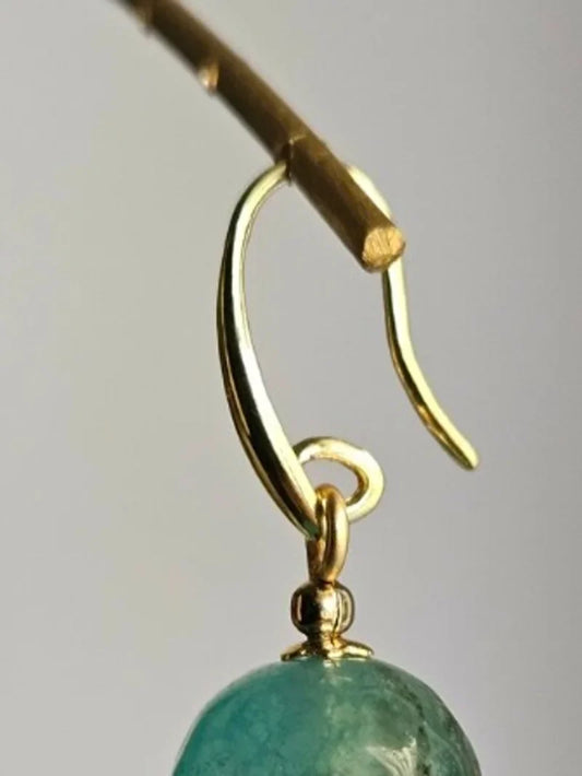 Orecchini sfumature di verde