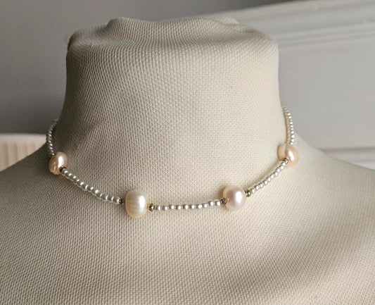 Choker perle e perline