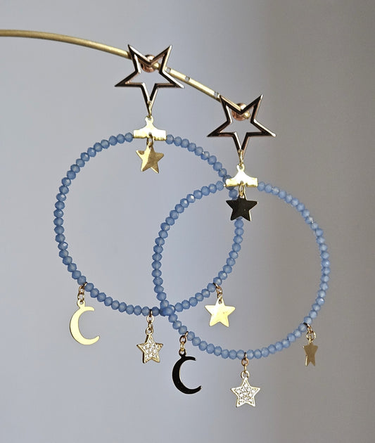 Orecchini cielo di stelle