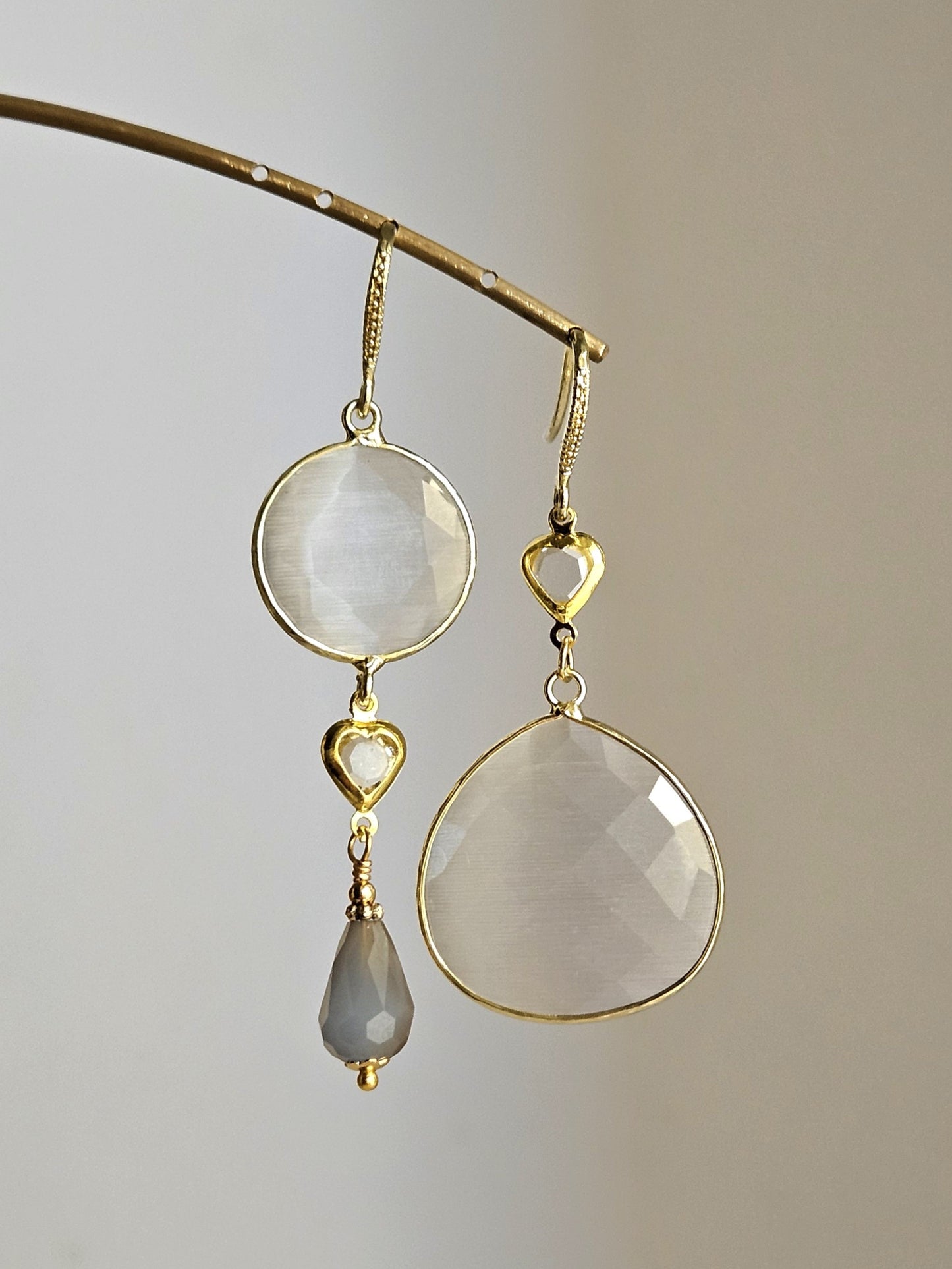 Orecchini chiaro di luna