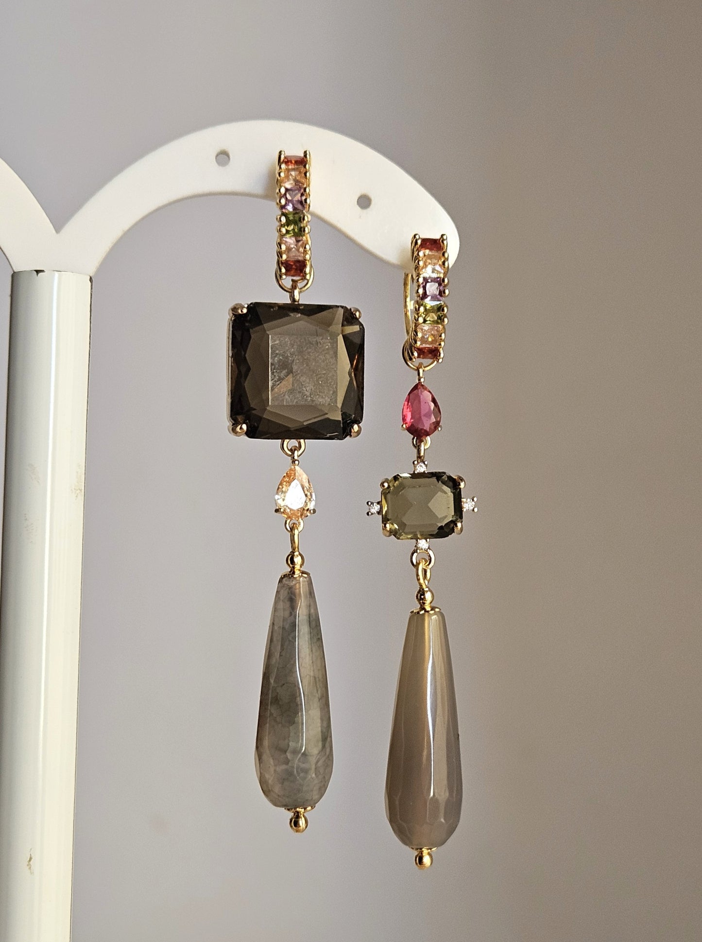 Orecchini fumo e fango