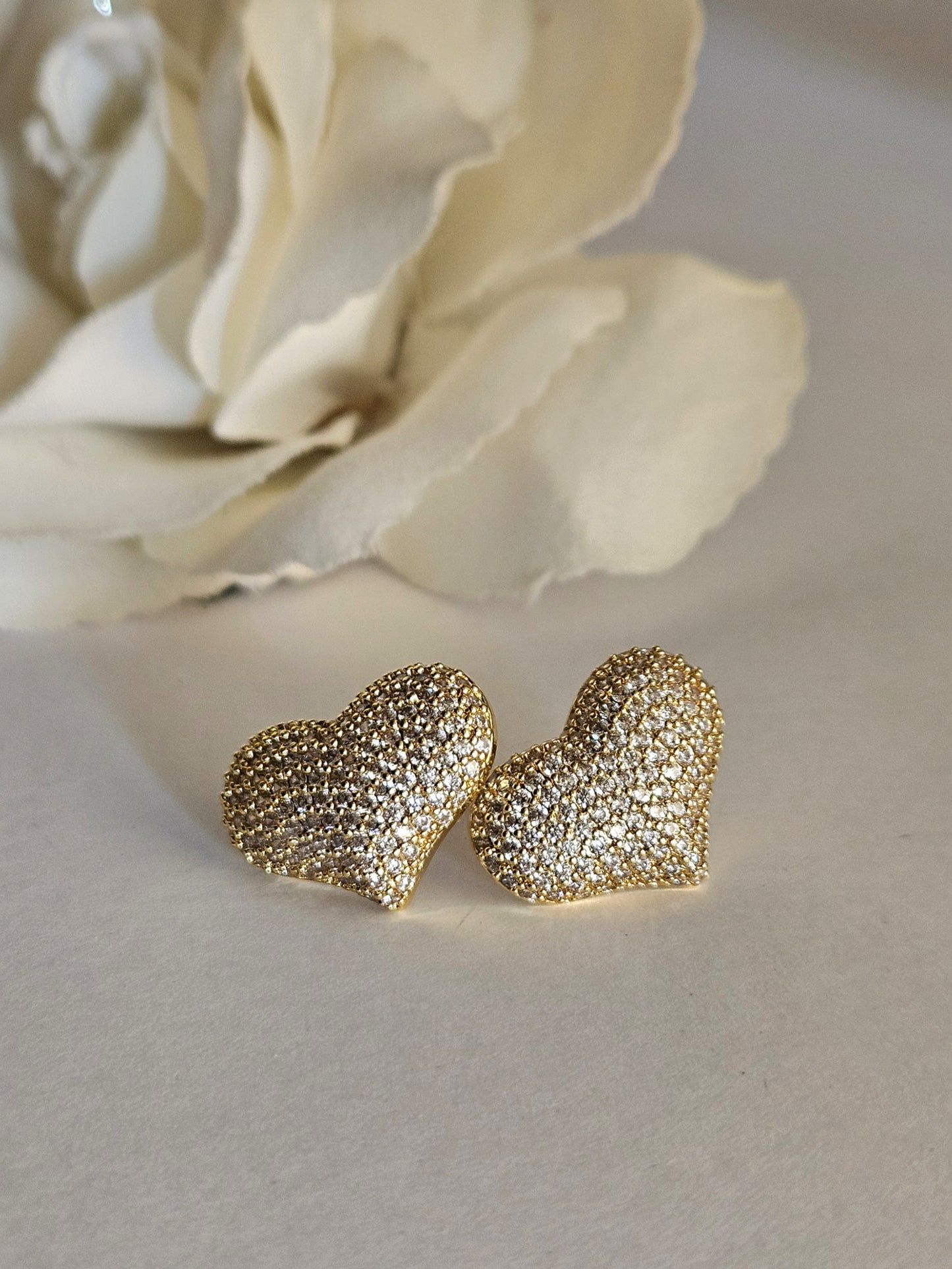 Orecchini cuori di luce