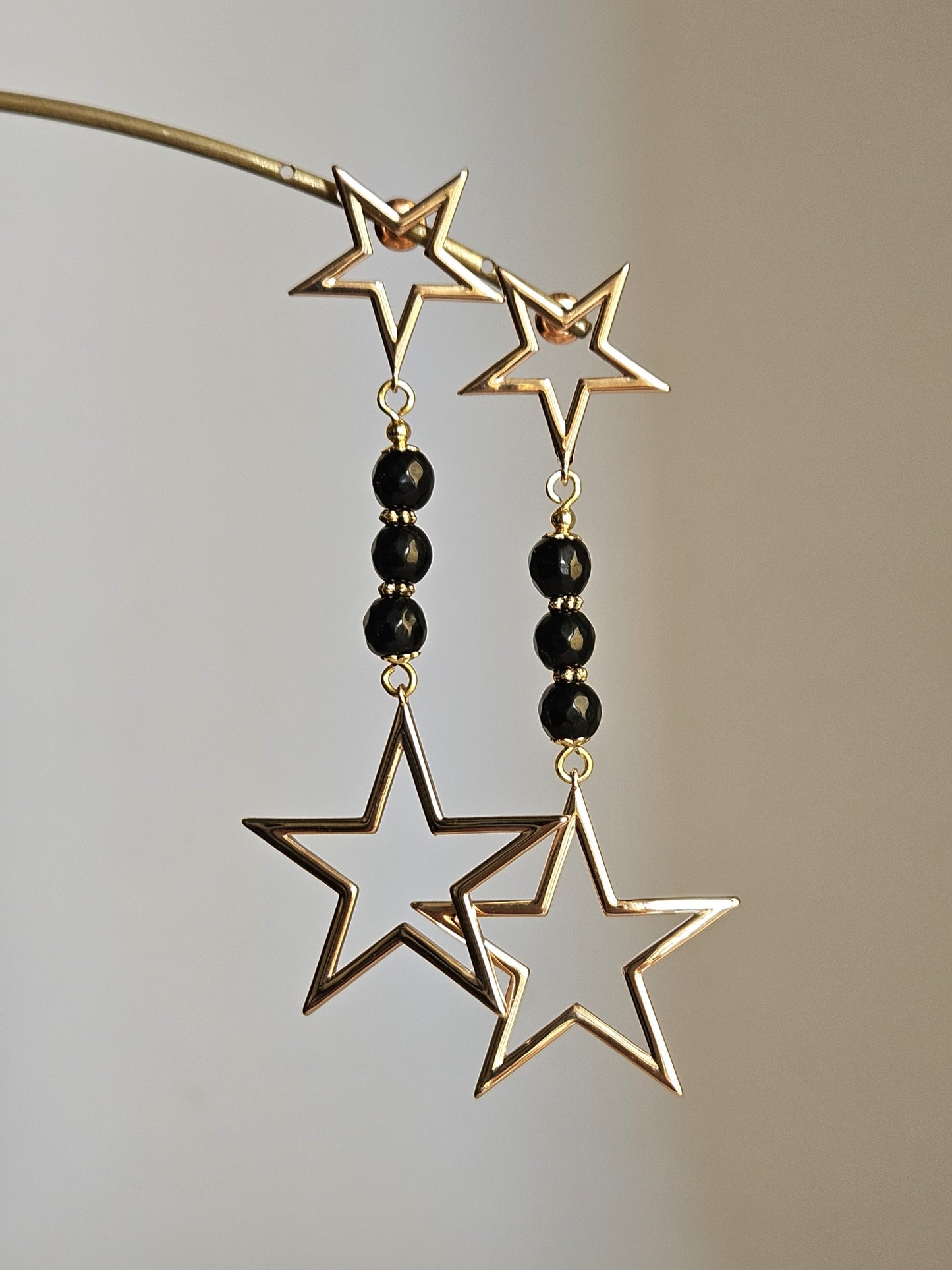 Orecchini stelle di notte