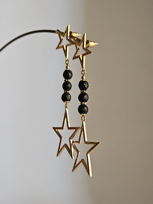 Orecchini stelle di notte