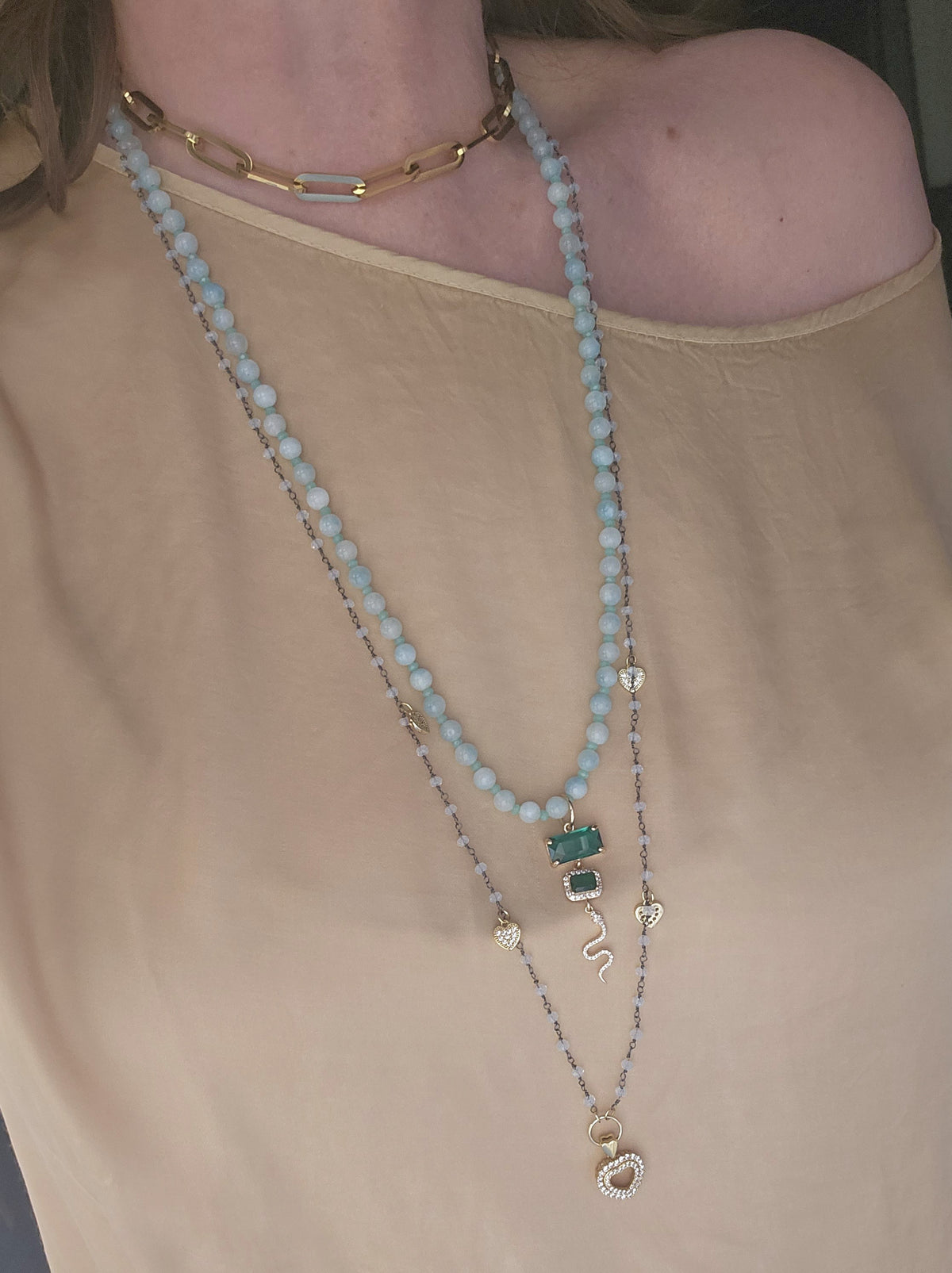 Collane Acqua - Layering