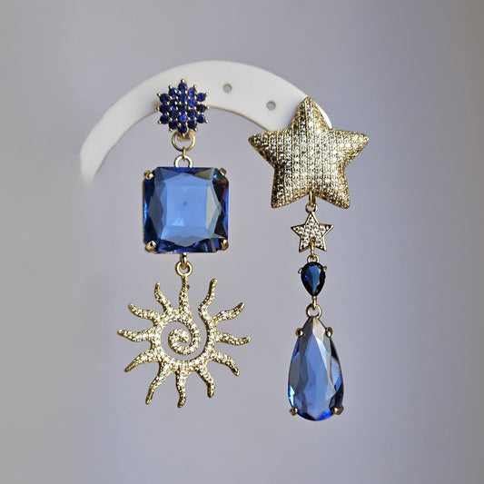 Orecchini Astrid blu