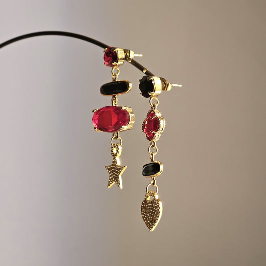 Orecchini Rouge et Noir