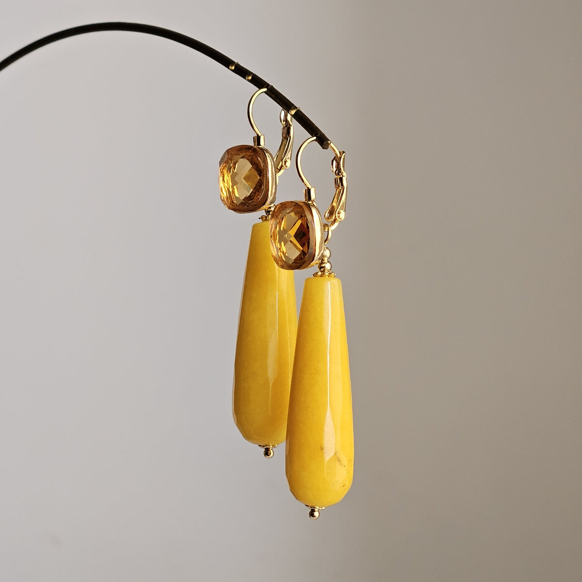 Orecchini Miele d'autunno