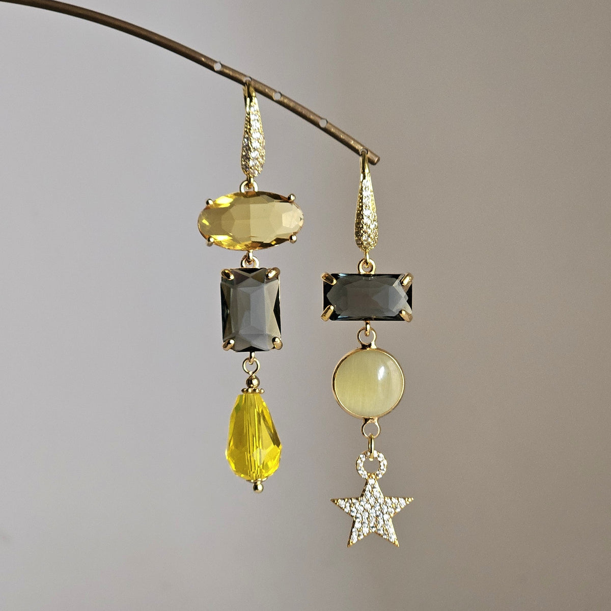 Orecchini Lemon Fumo e Star