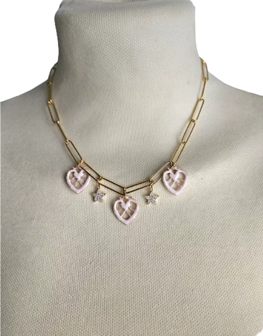 Girocollo tre cuori