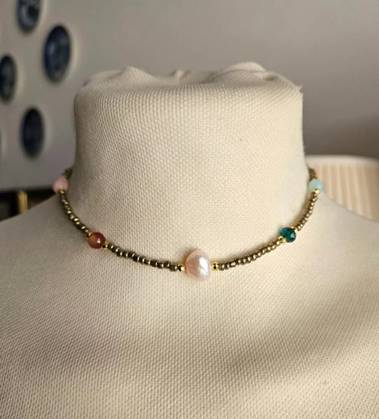 Choker multicolor