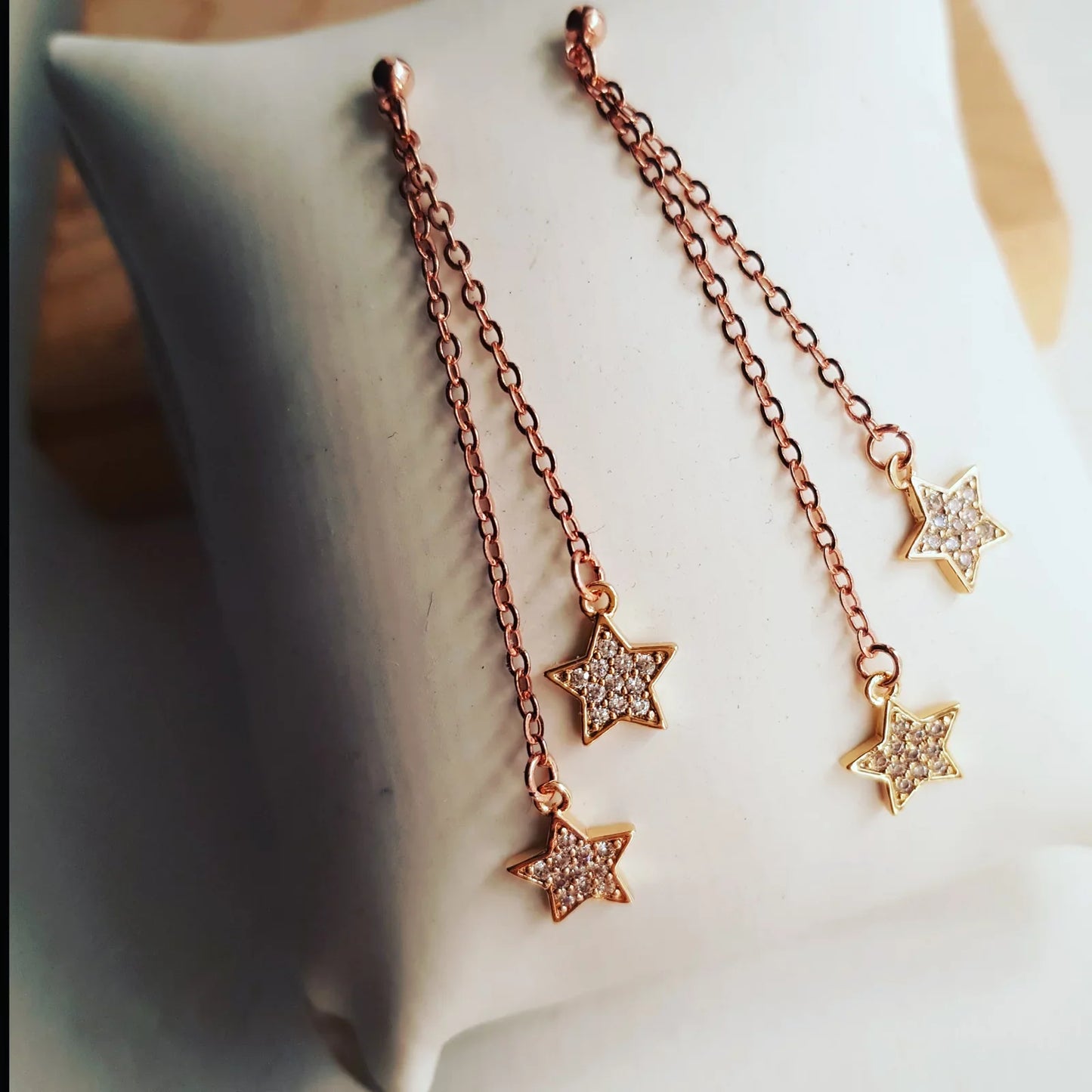 Orecchini quattro stelle strass